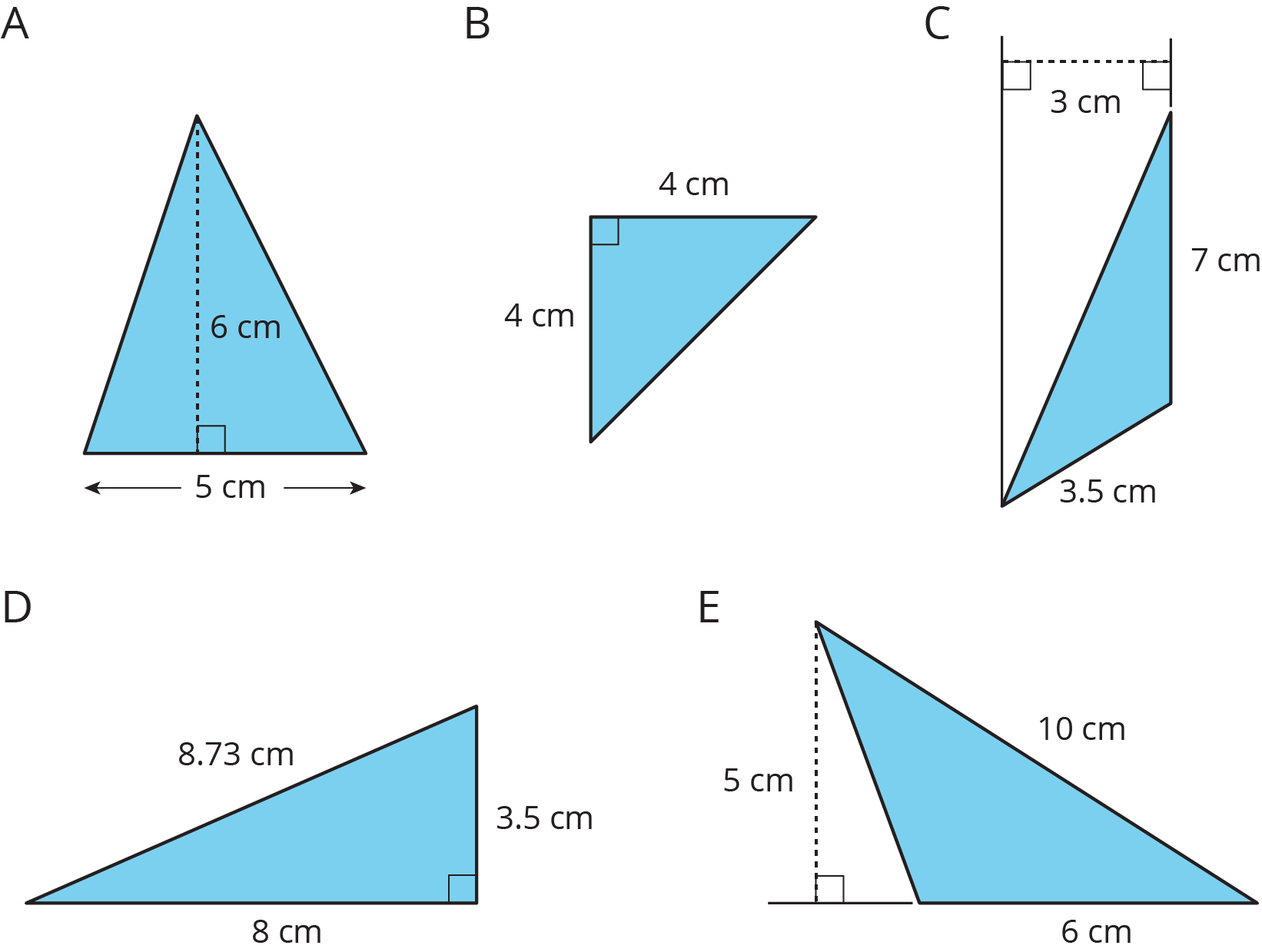 Lesson 9 Formula For The Area Of A Triangle Learnzillion